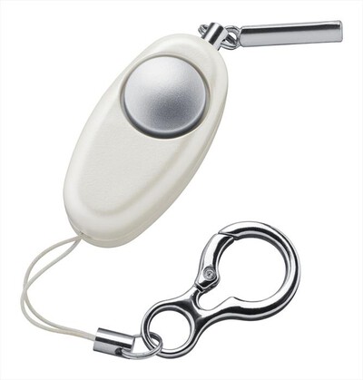 TECH POP - SOS BEEPY - ALLARME PERSONALE PORTATILE-Bianco