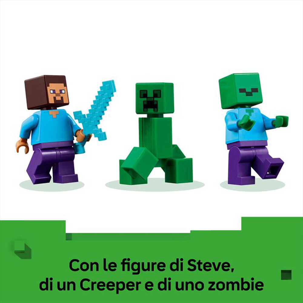 "LEGO - MINECRAFT Casa nella giungla esplosiva - 21275"