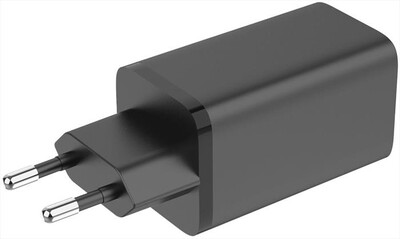QUBICK - ALIMENTATORE 65W CON CAVO USB-C NSW2-Nero