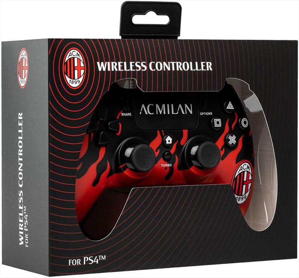 "QUBICK - WIRELESS CONTROLLER AC MILAN FLAMES"