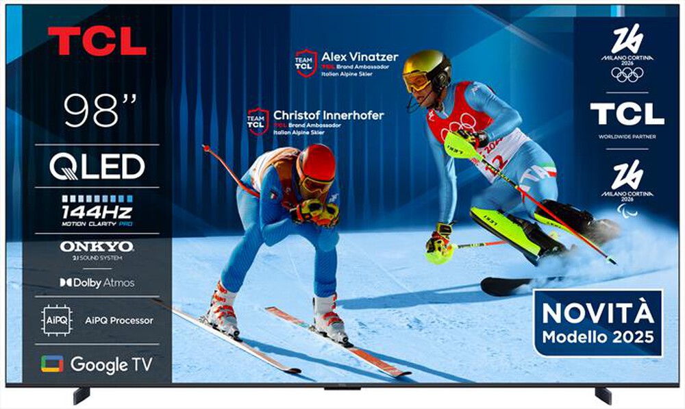 Immagine del prodotto TCL - Smart TV Q-LED UHD 4K 98" 98P89K-Metallic
