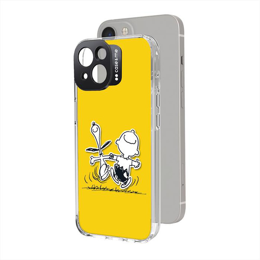 "CASEME - Cover CMPNUTSCOVCIP14612 per iPhone 14-Giallo"