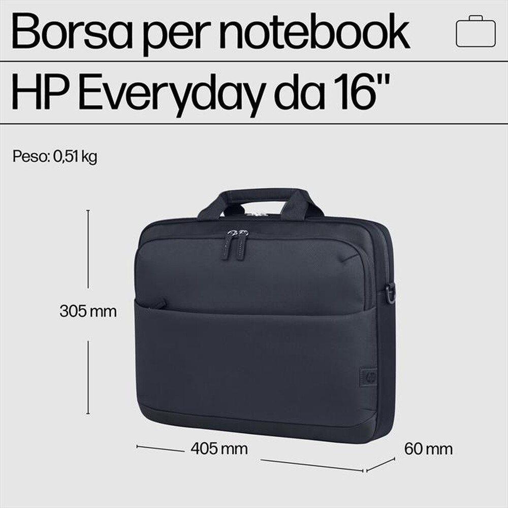 Immagine del prodotto HP - Borsa per notebook EVERYDAY DA 16''-Odyssey gray