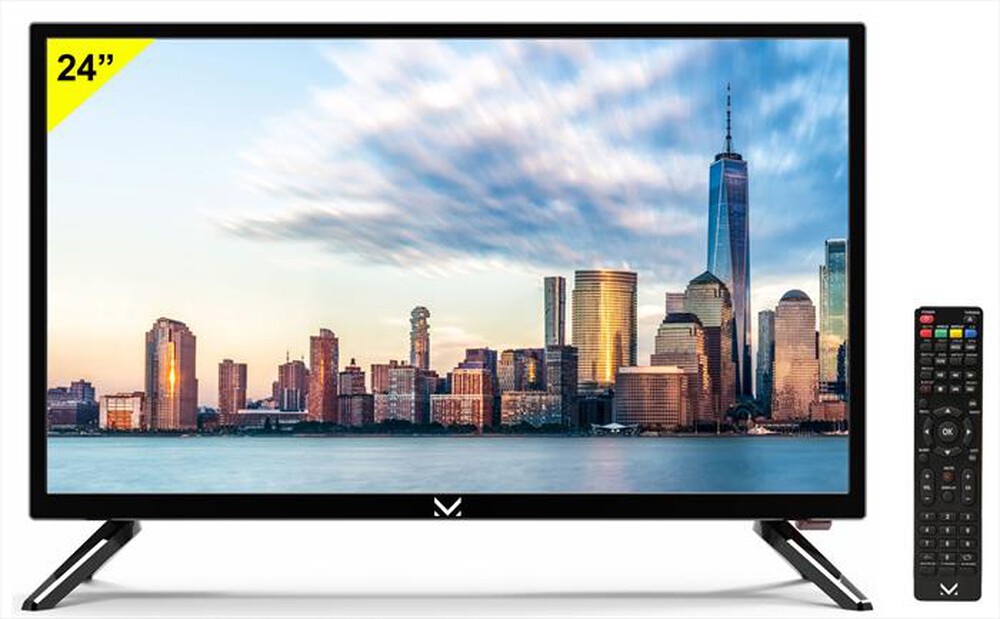 "MAJESTIC - TV LED HD READY 23,6\" TVD 224 S2-Nero"