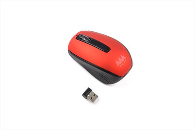 AAAMAZE - MOUSE COMPACT WRLS NEW - Rosso
