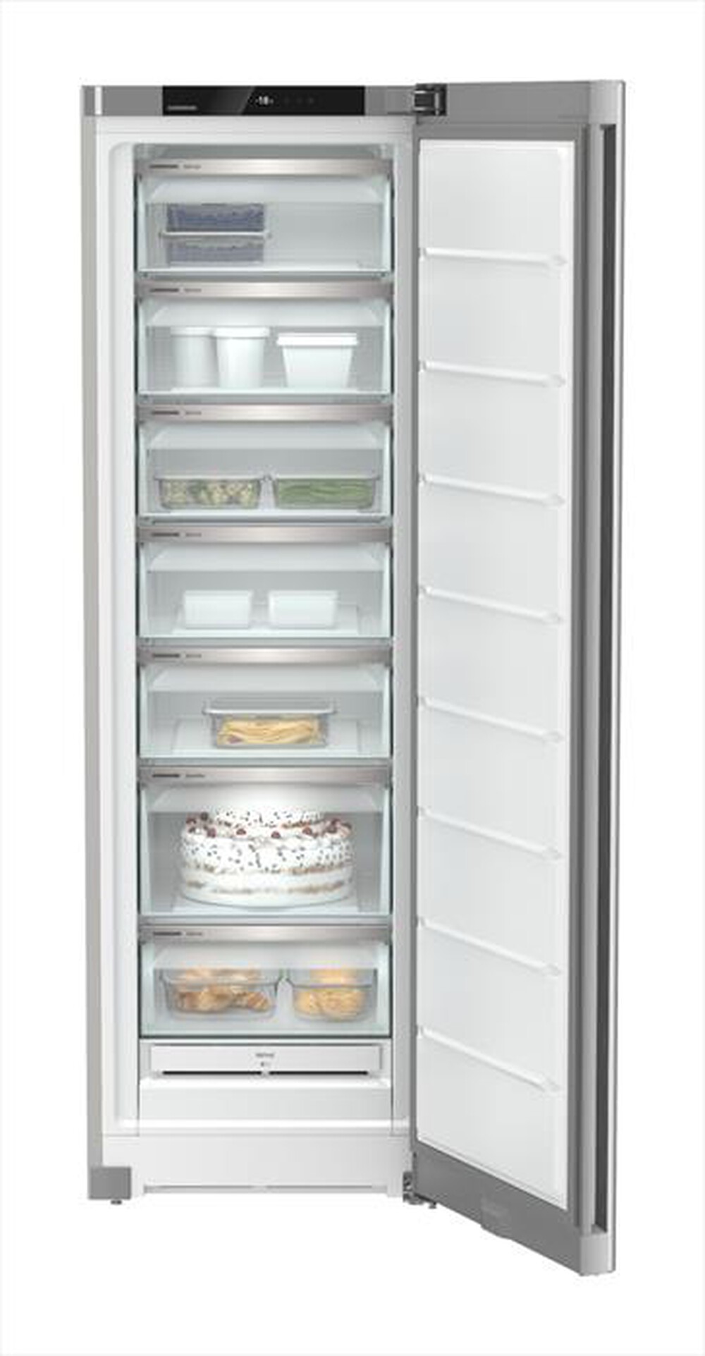 "LIEBHERR - Congelatore verticale FNSFD 522I-22 Classe D 277lt-SteelFinish / Silver"