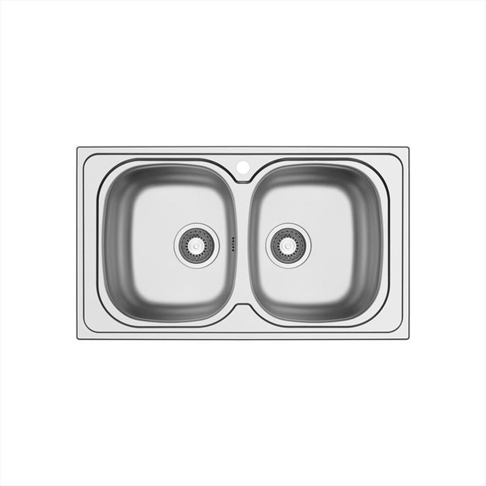 Immagine del prodotto GLEM GAS - Lavello 2 vasche MET862-Inox