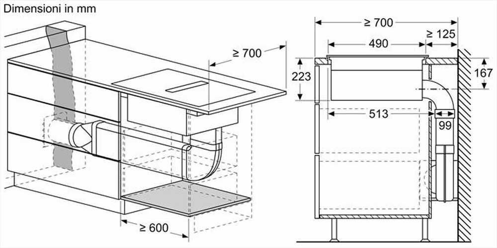 "BOSCH - Piano in vetro ceramica ad induzione PVS831B16E-Nero"