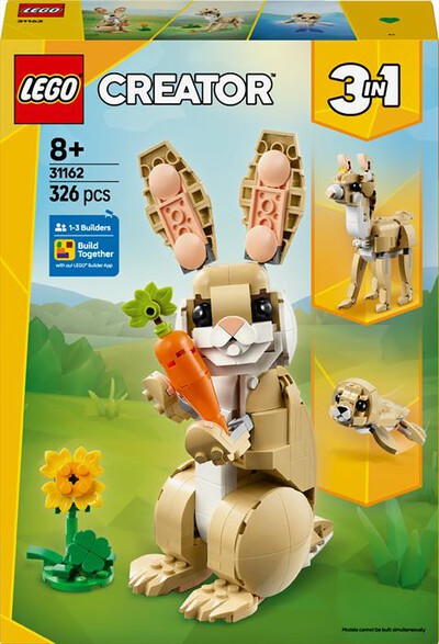 LEGO - CREATOR Adorabile Coniglio 31162