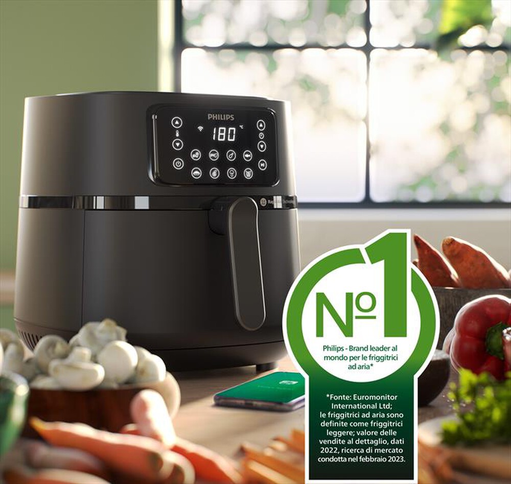"PHILIPS - FRIGGITRICE AIRFRYER SERIE 5000 DA 7.2L HD9285/93"