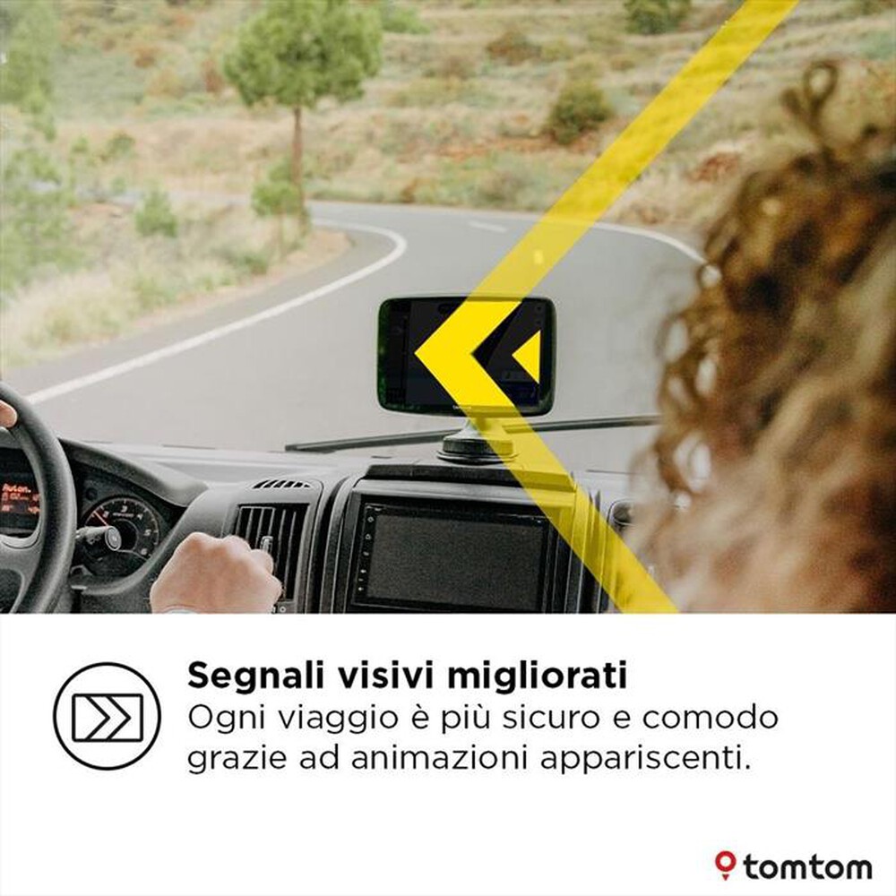 Immagine del prodotto TOM TOM - Navigatore portatile GO CAMPER MAX 2A GENERAZIONE-Nero