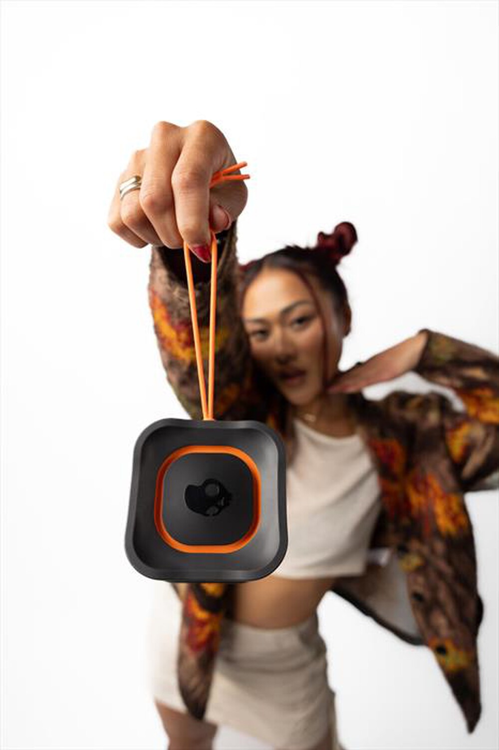 "SKULLCANDY - TERRAIN MINI WIRELESS SPEAKER-Nero/Arancione"