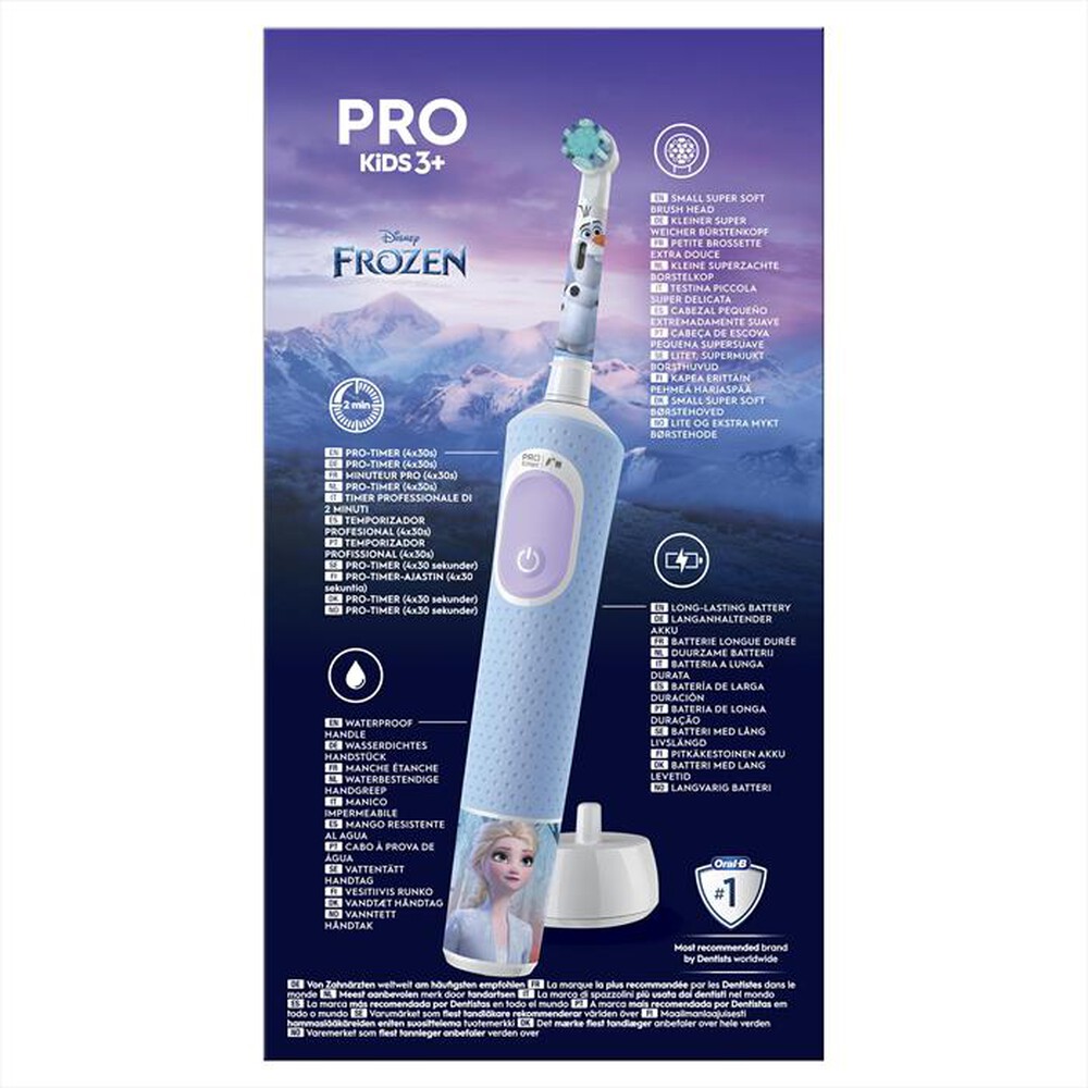 "ORAL-B - Spazzolino elettrico PRO KIDS-Azzurro"