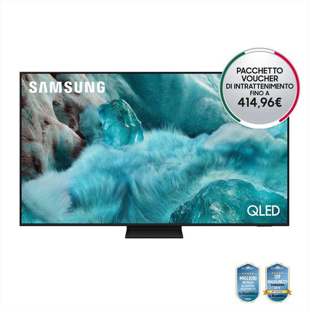 Immagine del prodotto SAMSUNG - Smart TV Q-LED UHD 4K 65" QE65Q7F5AUXZT-Black