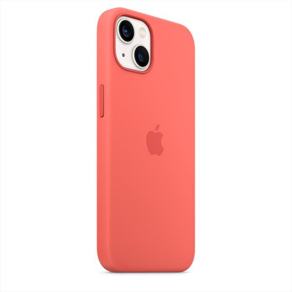 "APPLE - iPhone 13 Silicone Case with MagSafe-Pink Pomelo"