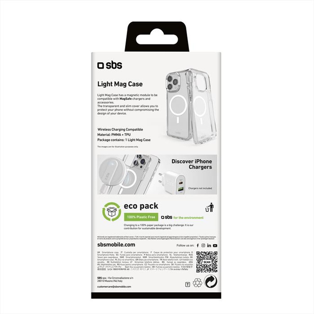 "SBS - Cover TELIGMAGIP1661PT iPhone 16 Pro"