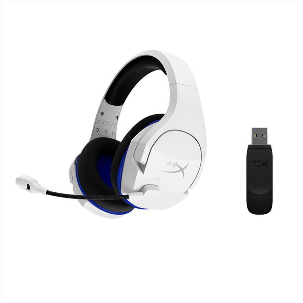 "HYPERX - Cuffie PC CLOUD STINGER CORE WIRELESS PLAYSTATION-Bianca"