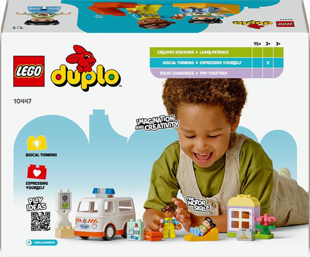 Immagine del prodotto LEGO - DUPLO Town Ambulanza e autista 10447