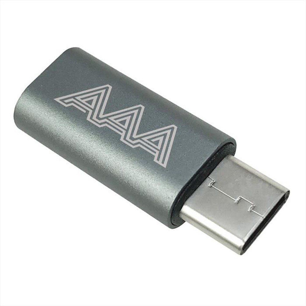 "AAAMAZE - ADATTATORE MICRO USB TYPE C-Nero"