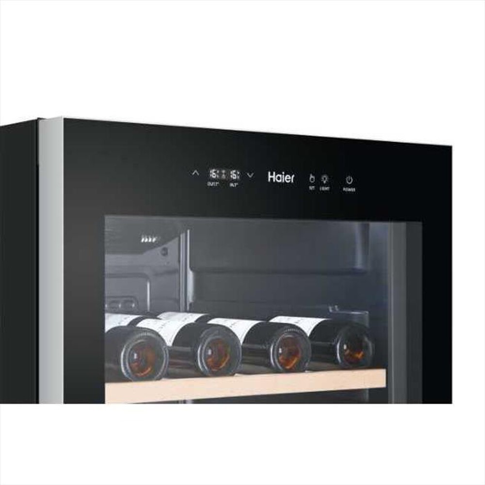 Immagine del prodotto HAIER - Cantinetta HWS188GAE Classe G 188 bottiglie-Nero