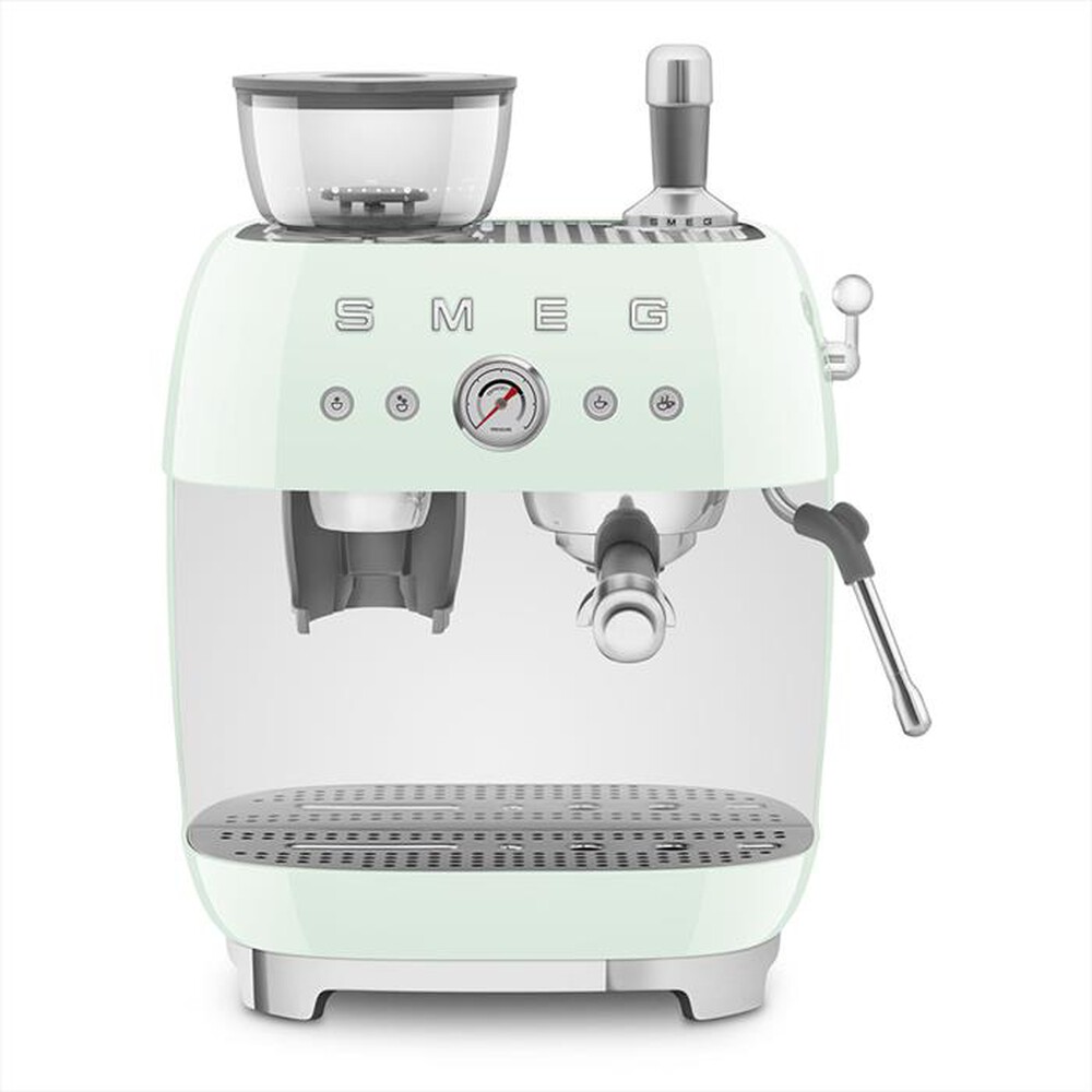 "SMEG - Macchina da Caffè+macinacaffè 50's Style EGF03PGEU-Verde LUCIDO"