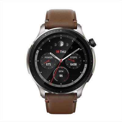 AMAZFIT - Smart Watch GTR 4-VINTAGE BROWN LEATHER