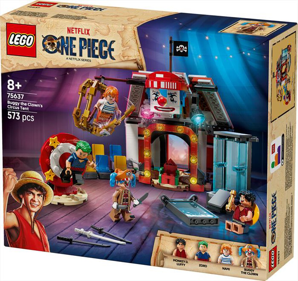 Immagine del prodotto LEGO - ONE PIECE Tenda del circo di Bagy il Clown 75637