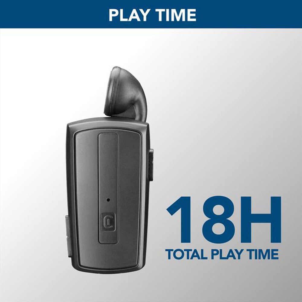 Immagine del prodotto CELLULARLINE - BTCLIPARDP Auricolari Bluetooth-Nero