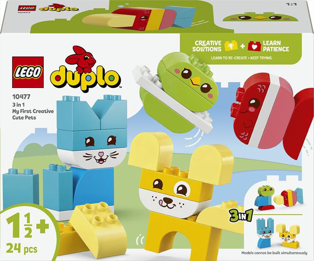 Immagine del prodotto LEGO - DUPLO Animali domestici creativi 3 in 1 - 10477