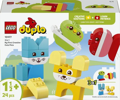 LEGO - DUPLO Animali domestici creativi 3 in 1 - 10477