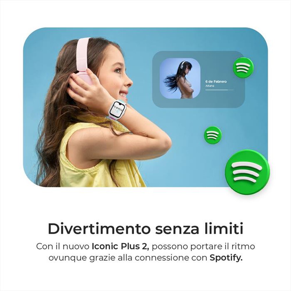 Immagine del prodotto SAVEFAMILY - Smartwatch SAVEWATCH ICONIC PLUS 2-Streamer