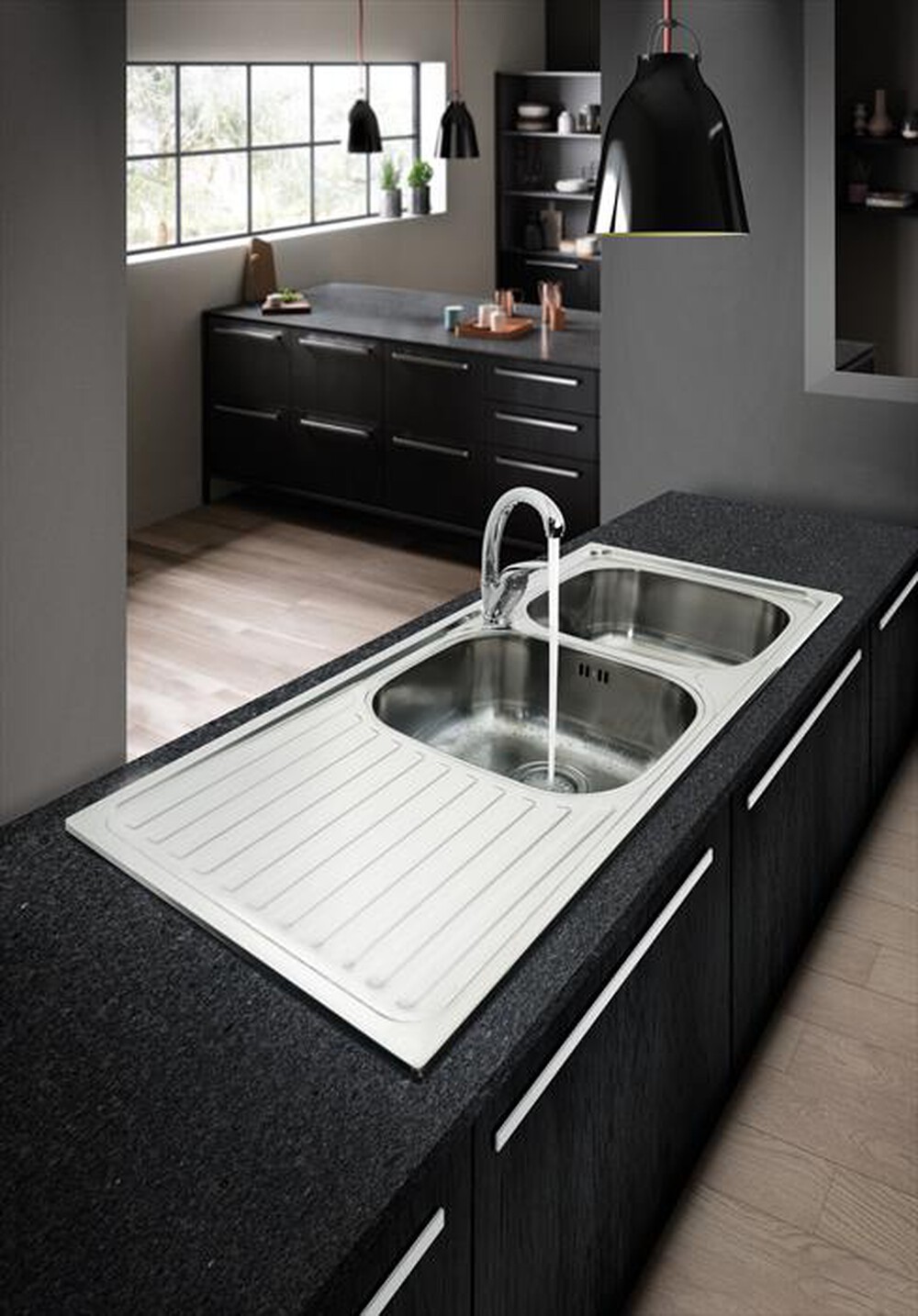Immagine del prodotto GLEM GAS - Lavello lneare L286X2 2 vasche