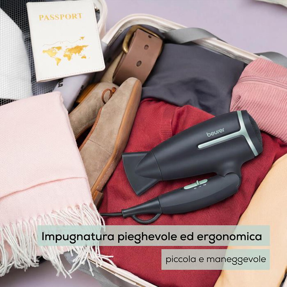 Immagine del prodotto BEURER - Asciugacapelli HC 25 LIMITED EDITION 2026-Grigio scuro