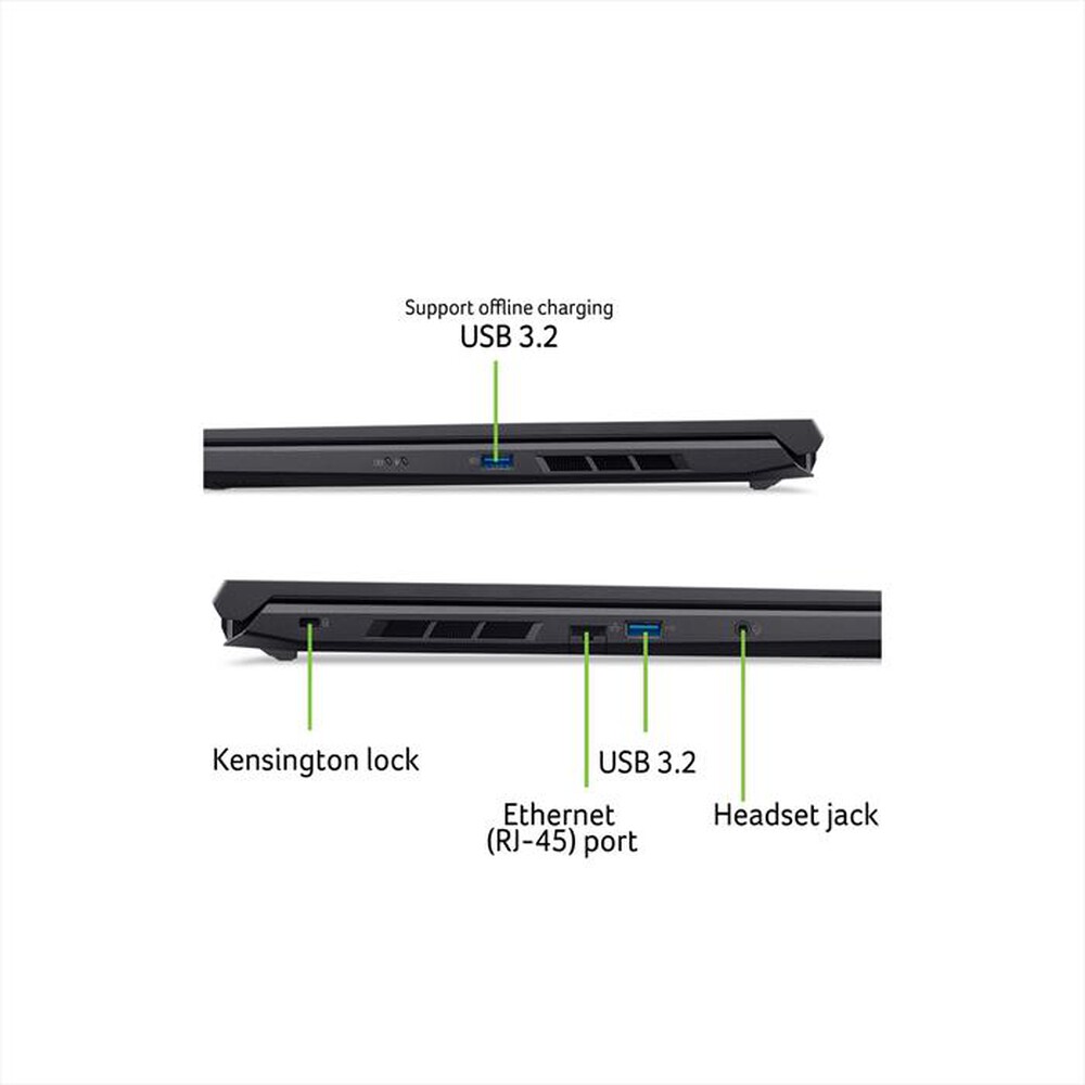 Immagine del prodotto ACER - Notebook gaming NITRO V 16 ANV16-41-R4VU-Nero