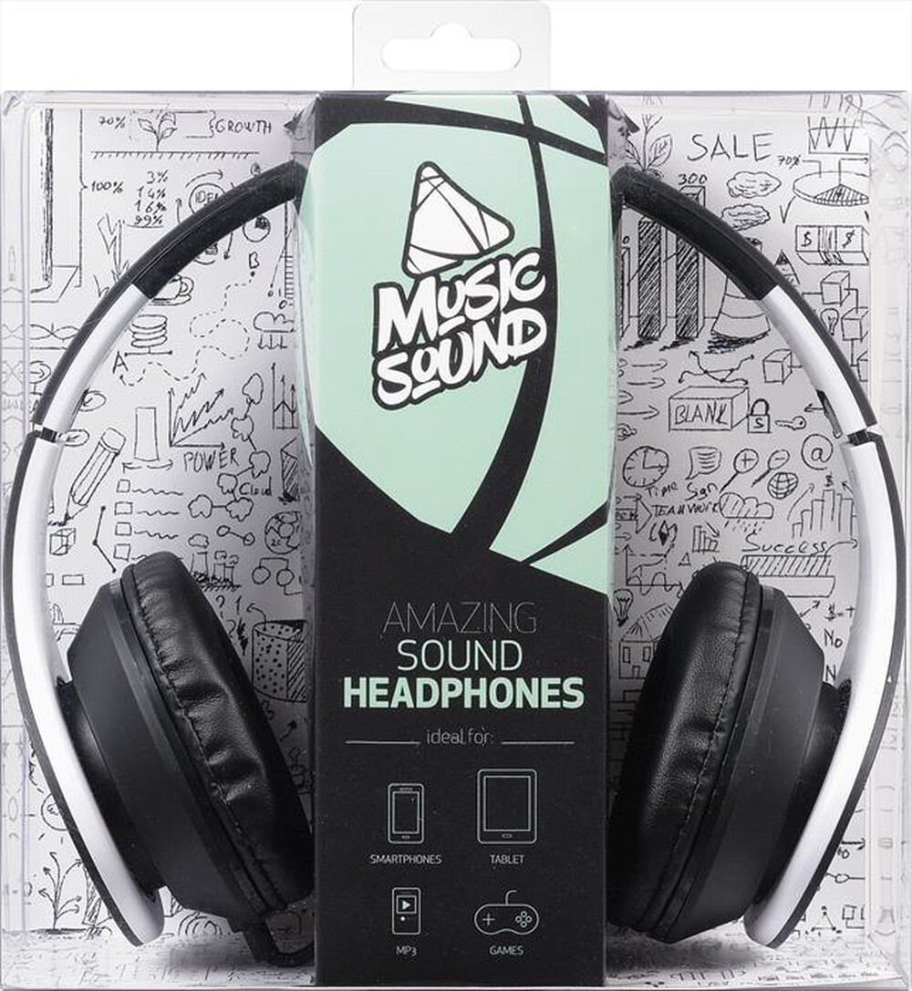 "CELLULARLINE - MUSICSOUNDFANT8-Bianco/Verde"