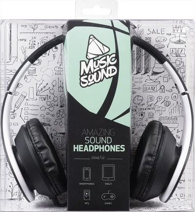 CELLULARLINE - MUSICSOUNDFANT8-Bianco/Verde