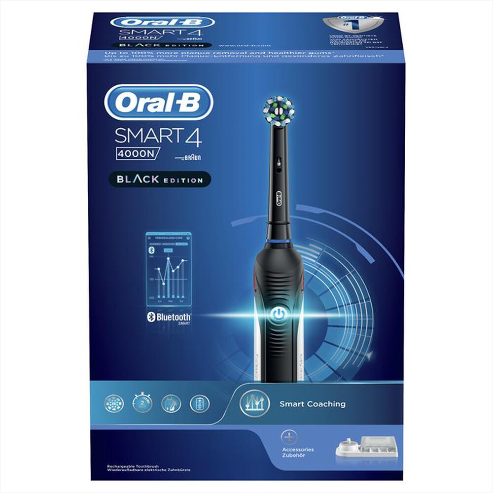 "ORAL-B - Spazzolino elettrico SMART 4 4000N-NERO"