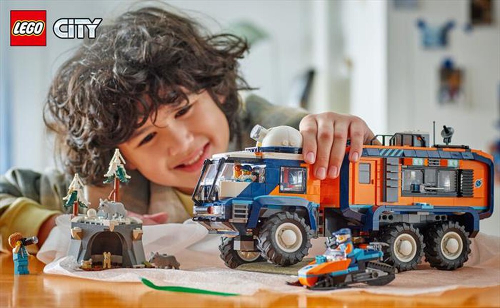 "LEGO - GRANDE CAMION ARTICO CON LABORATORIO-,"