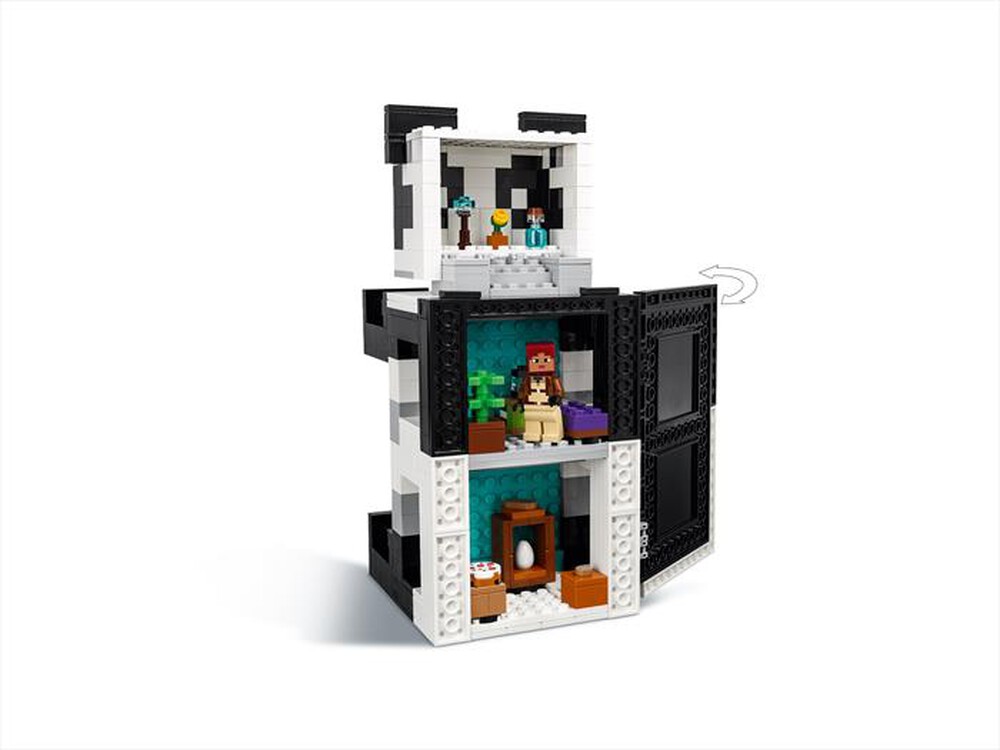 "LEGO - MINECRAFT Il rifugio del panda - 21245-Multicolore"