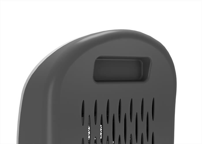 Radiateur Infrarouge Olimpia Splendid Carbon Twist 1200W – Fibre De Carbone écologique, Base Oscillante | 2 Niveaux, Sécurité Anti-basculement | Chauffe Jusqu’à 45 M³