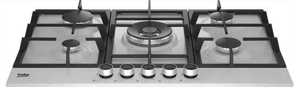 "BEKO - Piano cottura a gas HIAW75225SXE 75 cm-Inox"