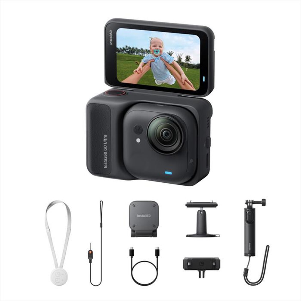 Immagine del prodotto INSTA360 - Action Camera GO ULTRA CREATOR BUNDLE-Nero