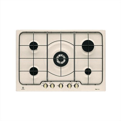 ELECTROLUX - Piano cottura a gas RGG 7253 OON 5 fuochi 74,4cm-Estetica sabbia