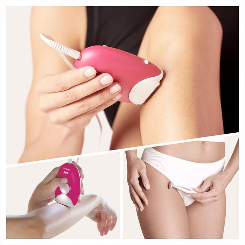 "BRAUN - Silk-épil 3-420-Rosa/Bianco/Argento"