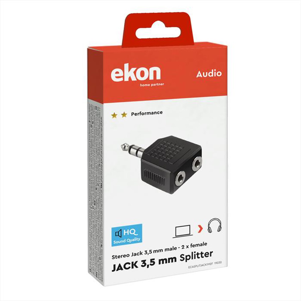 "SBS - ECASPLITJACK1M2F"