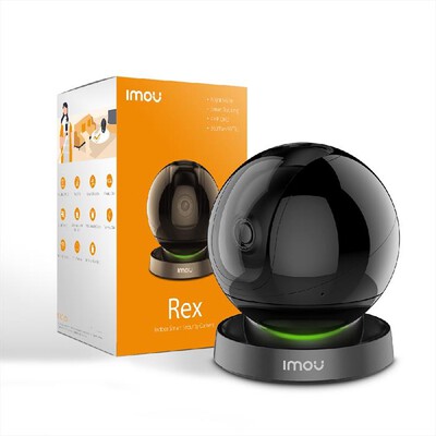 IMOU - Telecamera da interno motorizzata REX 4MP-NERO