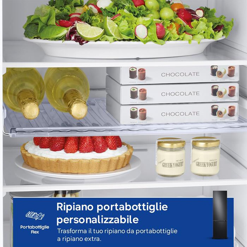 Immagine del prodotto SAMSUNG - Frigorifero combinato RB38C7B6AB1/EF BESPOKE 387l-ANTHRACITE