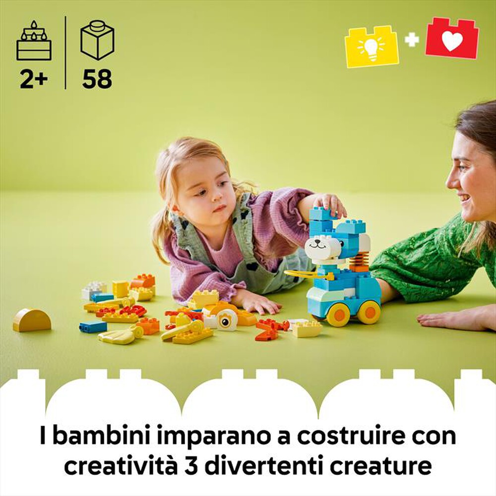 Immagine del prodotto LEGO - DUPLO Town Animali su ruote 3 in 1 10448