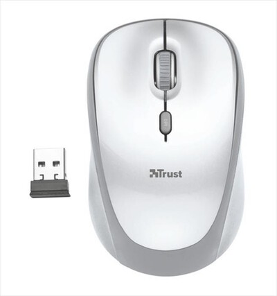 TRUST - YVI WIRELESS MOUSE-White