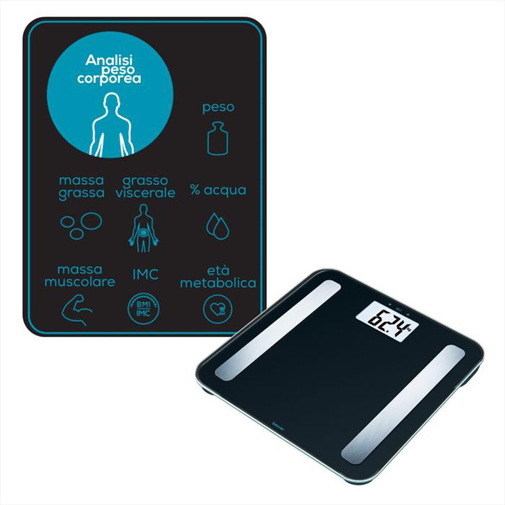 Immagine del prodotto BEURER - Bilancia pesapersone BF 183 LIMITED EDITION 2023-Nero